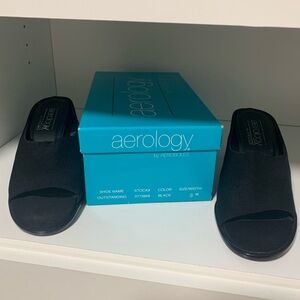 AEROSOLES Black Women's Sandals Size 8